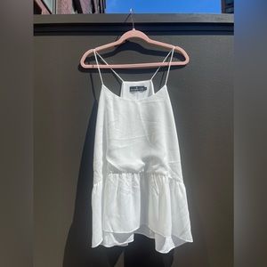 Tuckernuck/Pomander Place White Sleeveless Strappy Blouse